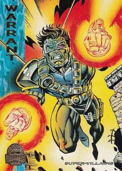 1994 Fleer Marvel Universe #133 Warrant Front