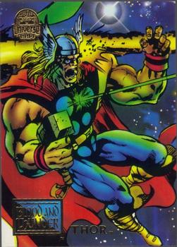 1994 Fleer Marvel Universe #59 Thor Front