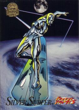1994 Fleer Marvel Universe #6 Silver Surfer FF Front