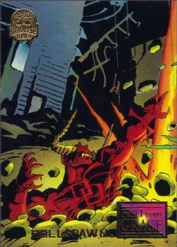 1994 Fleer Marvel Universe #70 Hellspawn Front
