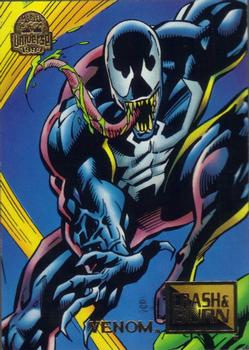1994 Fleer Marvel Universe #77 Venom Front