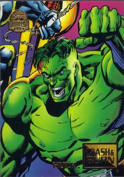 1994 Fleer Marvel Universe #78 Hulk Front