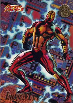 1994 Fleer Marvel Universe #8 Iron Man FF Front