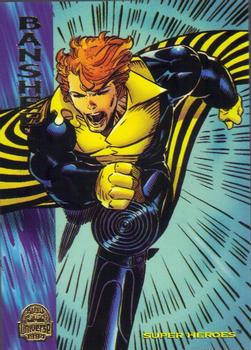 1994 Fleer Marvel Universe #91 Banshee Front