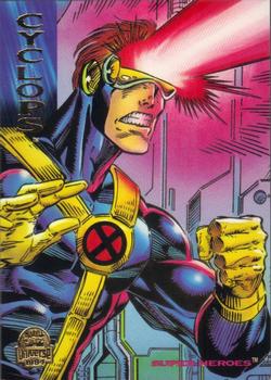 1994 Fleer Marvel Universe #97 Cyclops Front