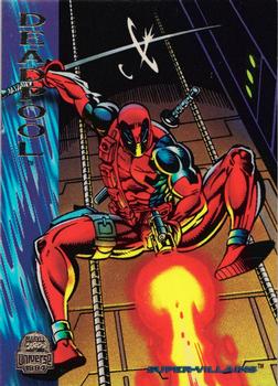 1994 Fleer Marvel Universe #98 Deadpool Front