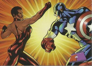 1997 Fleer/SkyBox Marvel vs. Wildstorm #89 Worlds Collide! Front