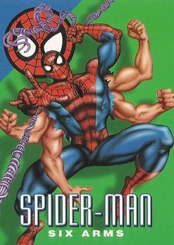 1996 Fleer/SkyBox Marvel Vision #3 Spider-Man Front