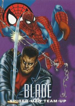 1996 Fleer/SkyBox Marvel Vision #4 Blade Front