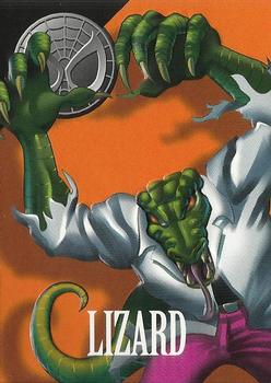 1996 Fleer/SkyBox Marvel Vision #14 Lizard Front