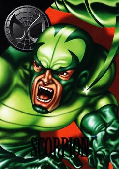 1996 Fleer/SkyBox Marvel Vision #17 Scorpion Front