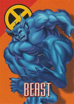 1996 Fleer/SkyBox Marvel Vision #26 Beast Front