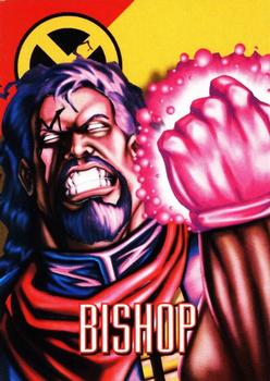 1996 Fleer/SkyBox Marvel Vision #27 Bishop Front