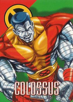 1996 Fleer/SkyBox Marvel Vision #29 Colossus Front