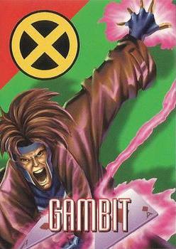 1996 Fleer/SkyBox Marvel Vision #31 Gambit Front