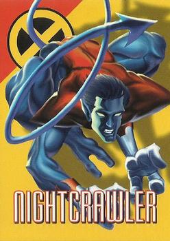 1996 Fleer/SkyBox Marvel Vision #35 Nightcrawler Front