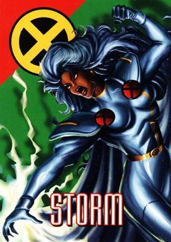 1996 Fleer/SkyBox Marvel Vision #39 Storm Front