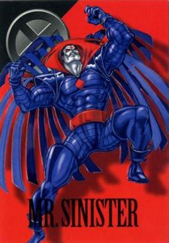 1996 Fleer/SkyBox Marvel Vision #44 Mr. Sinister Front