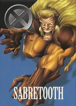 1996 Fleer/SkyBox Marvel Vision #47 Sabretooth Front