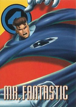 1996 Fleer/SkyBox Marvel Vision #55 Mr. Fantastic Front