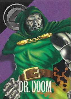 1996 Fleer/SkyBox Marvel Vision #59 Dr. Doom Front