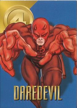 1996 Fleer/SkyBox Marvel Vision #68 Daredevil Front