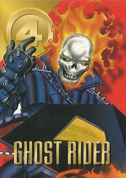 1996 Fleer/SkyBox Marvel Vision #69 Ghost Rider Front