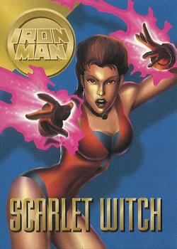 1996 Fleer/SkyBox Marvel Vision #86 Scarlet Witch Front