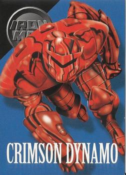 1996 Fleer/SkyBox Marvel Vision #88 Crimson Dynamo Front
