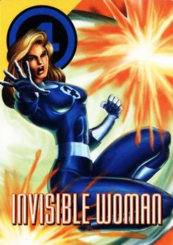 1996 Fleer/SkyBox Marvel Vision #56 Invisible Woman Front