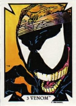 1989 Comic Images Marvel Comics Todd McFarlane  #3 Venom Front