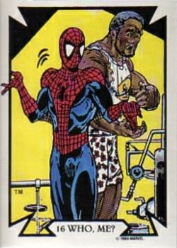 1989 Comic Images Marvel Comics Todd McFarlane  #16 Who, Me? Front