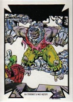 1989 Comic Images Marvel Comics Todd McFarlane  #25 There's No Key?! Front
