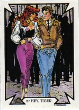 1989 Comic Images Marvel Comics Todd McFarlane  #27 Hey, Tiger Front