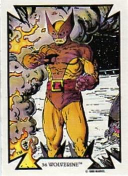 1989 Comic Images Marvel Comics Todd McFarlane  #36 Wolverine Front