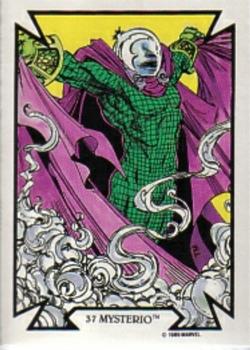 1989 Comic Images Marvel Comics Todd McFarlane  #37 Mysterio Front