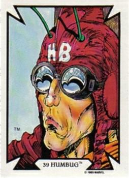 1989 Comic Images Marvel Comics Todd McFarlane  #39 Humbug Front