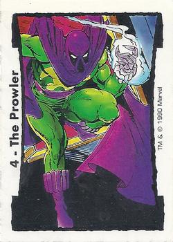 1990 Comic Images Marvel Comics Todd McFarlane Series 2 #4 The Prowler Front