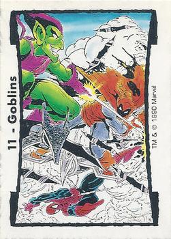 1990 Comic Images Marvel Comics Todd McFarlane Series 2 #11 Goblins Front
