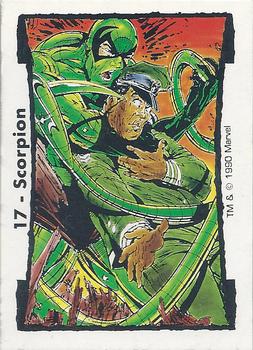 1990 Comic Images Marvel Comics Todd McFarlane Series 2 #17 Scorpion Front