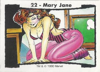 1990 Comic Images Marvel Comics Todd McFarlane Series 2 #22 Mary Jane Front