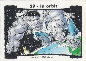 1990 Comic Images Marvel Comics Todd McFarlane Series 2 #29 In orbit Front