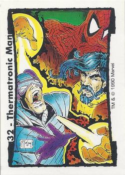 1990 Comic Images Marvel Comics Todd McFarlane Series 2 #32 Thermatronic Man Front