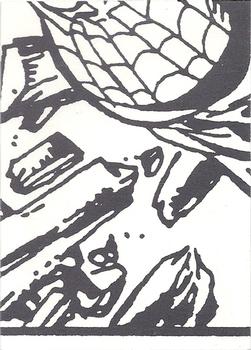 1990 Comic Images Marvel Comics Todd McFarlane Series 2 #34 Juggernaut Back