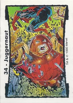 1990 Comic Images Marvel Comics Todd McFarlane Series 2 #34 Juggernaut Front