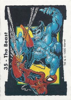 1990 Comic Images Marvel Comics Todd McFarlane Series 2 #35 The Beast Front