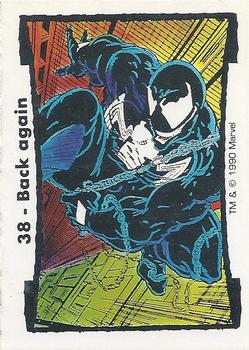 1990 Comic Images Marvel Comics Todd McFarlane Series 2 #38 Back again Front