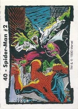 1990 Comic Images Marvel Comics Todd McFarlane Series 2 #40 Spider-Man #2 Front