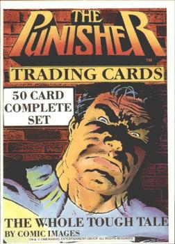 1988 Comic Images The Punisher: The Whole Tough Tale #1 Checklist Front