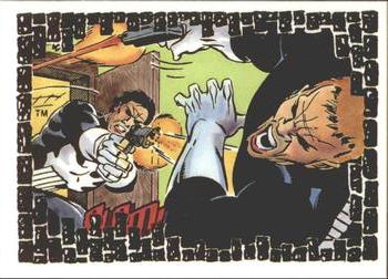 1988 Comic Images The Punisher: The Whole Tough Tale #28 One Down Front